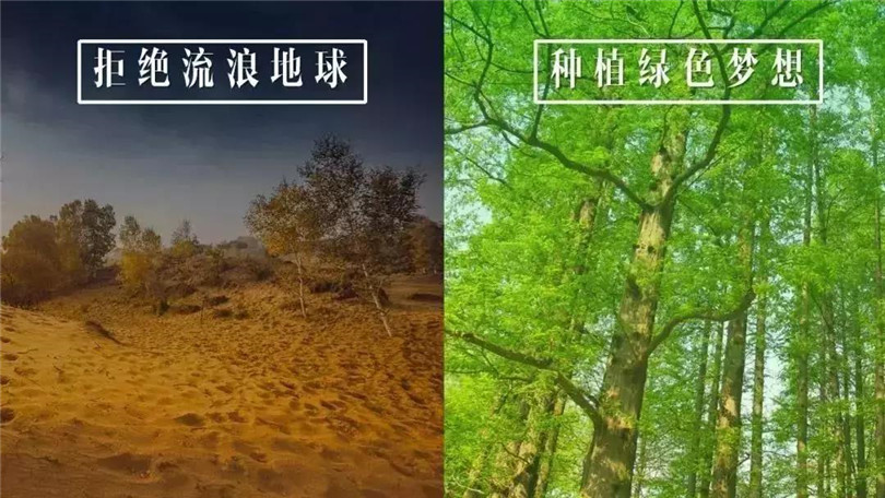 拒絕流浪地球，種植綠色希望